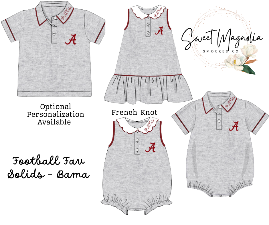 PO211-Football Fav Solids - Bama