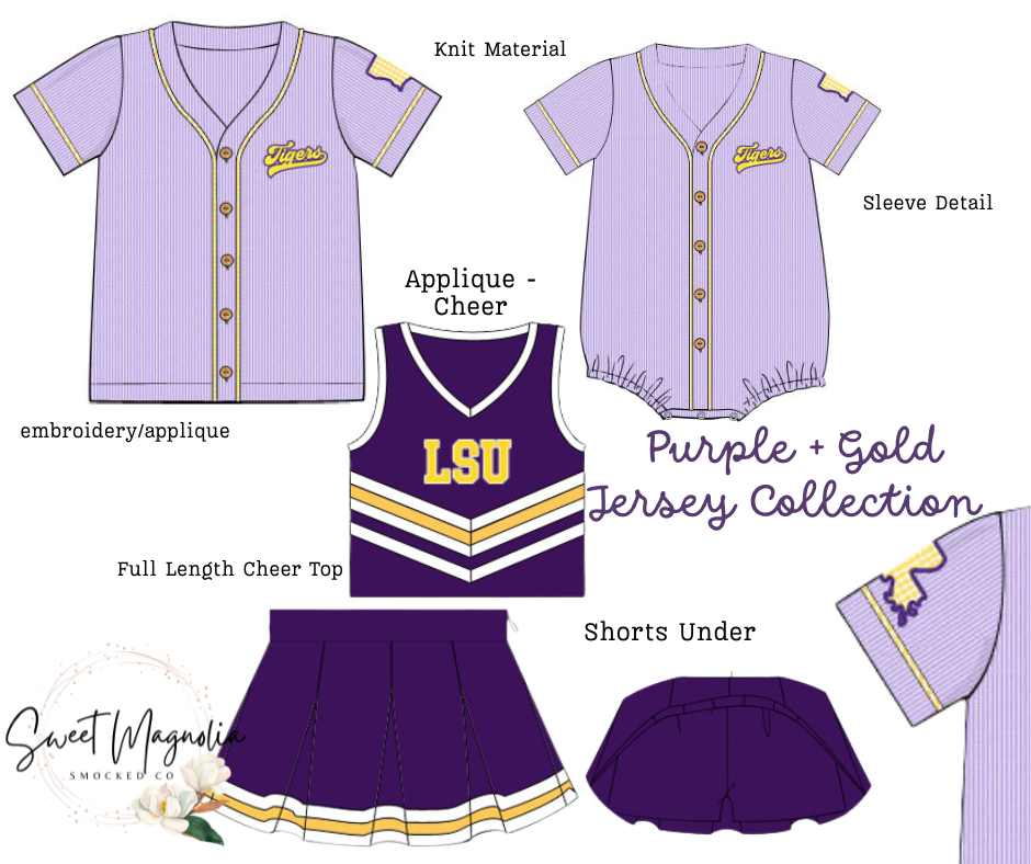 PO211-Purple + Gold Jersey Collection