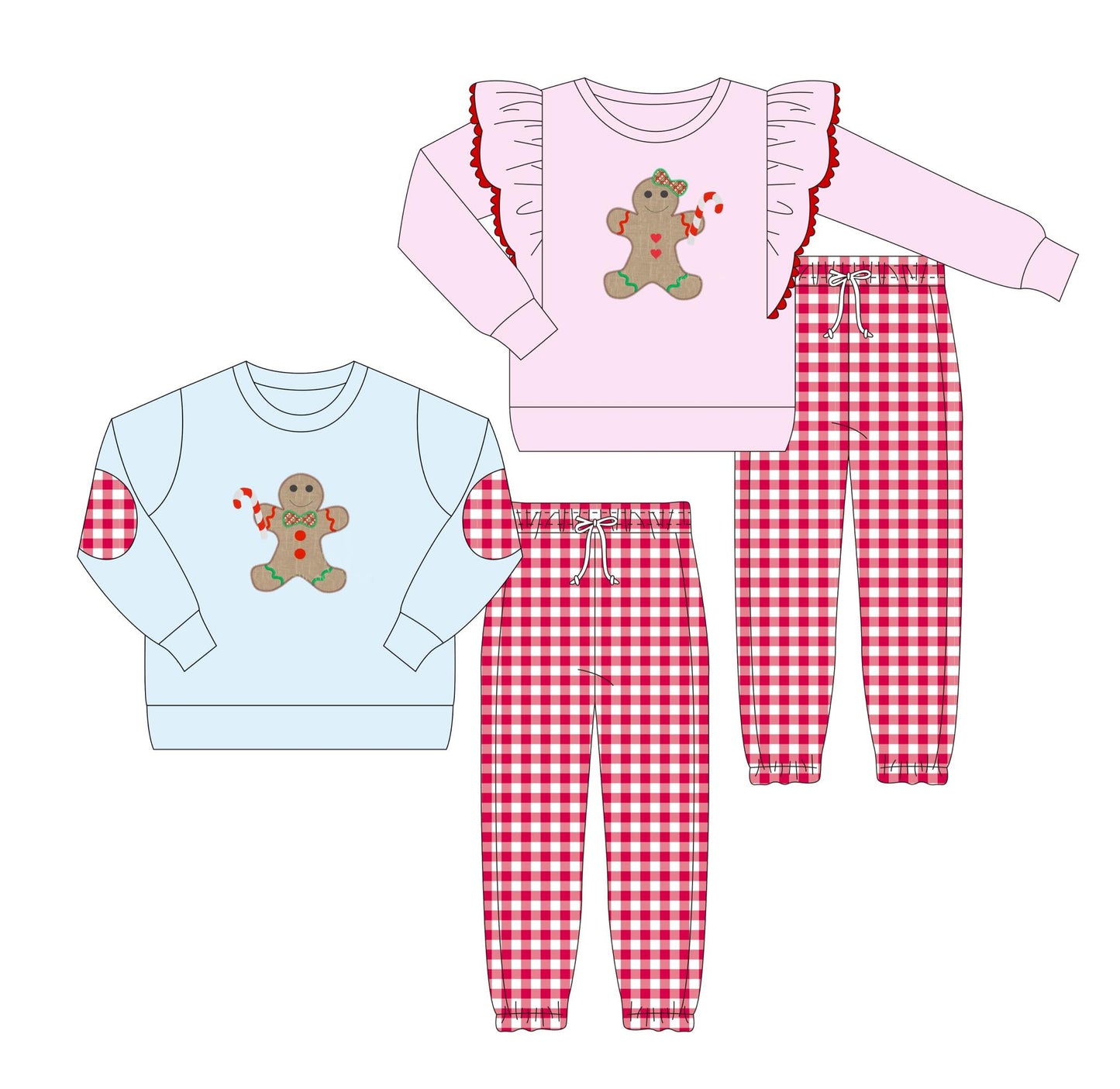 PO214-GINGERBREAD JOGGER SET COLLECTION