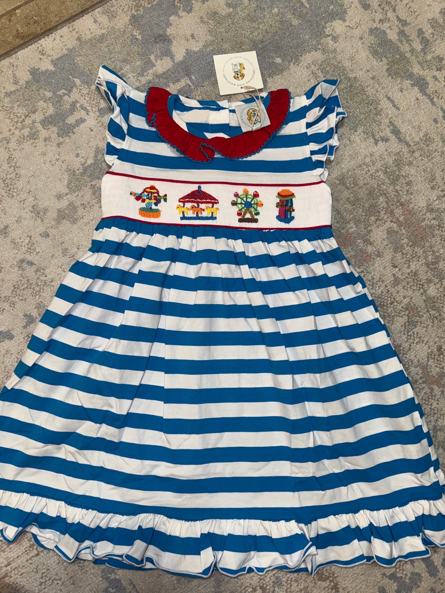RTS-FAIR SMOCKED DRESS