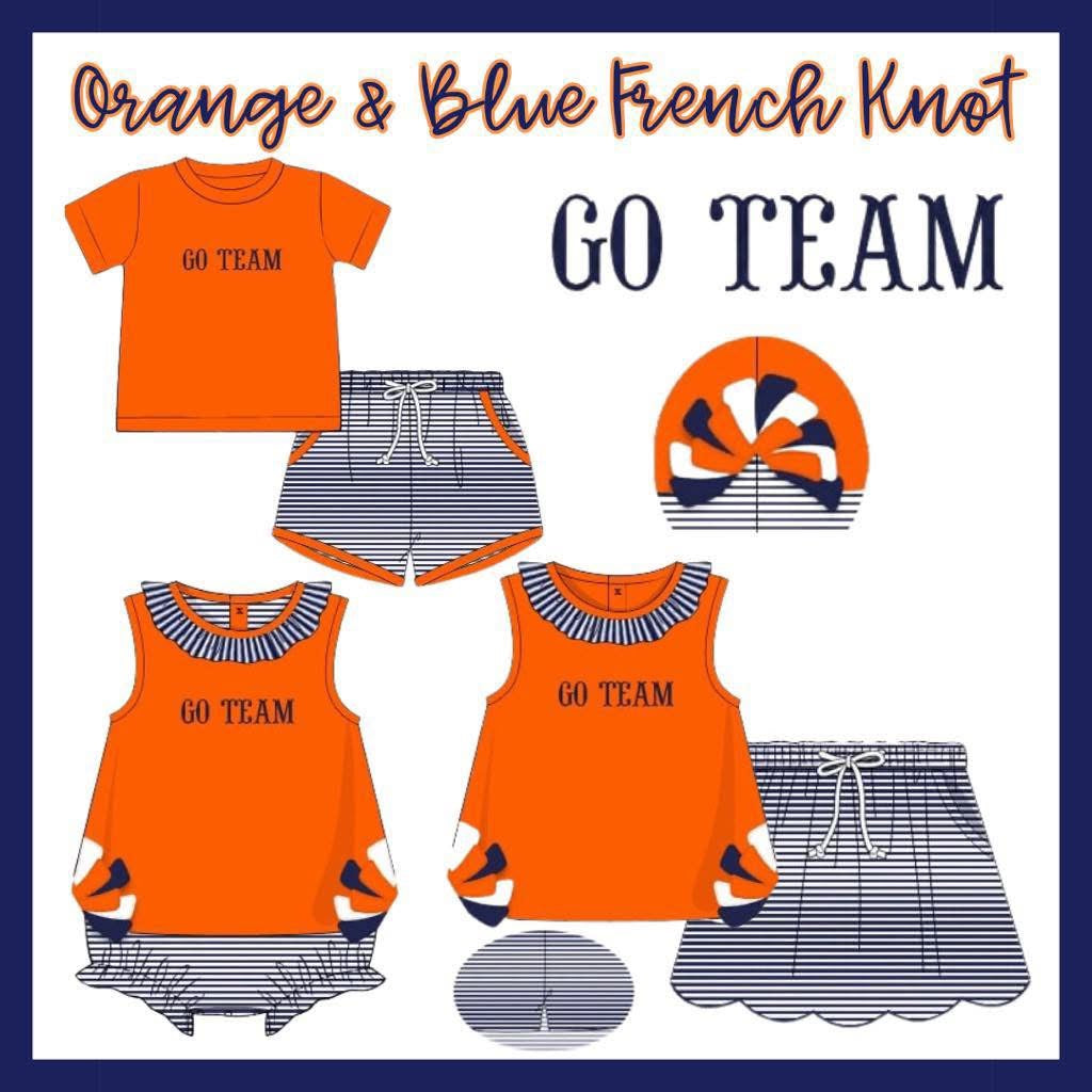PO208-ORANGE AND BLUE GO TEAM COLLECTION