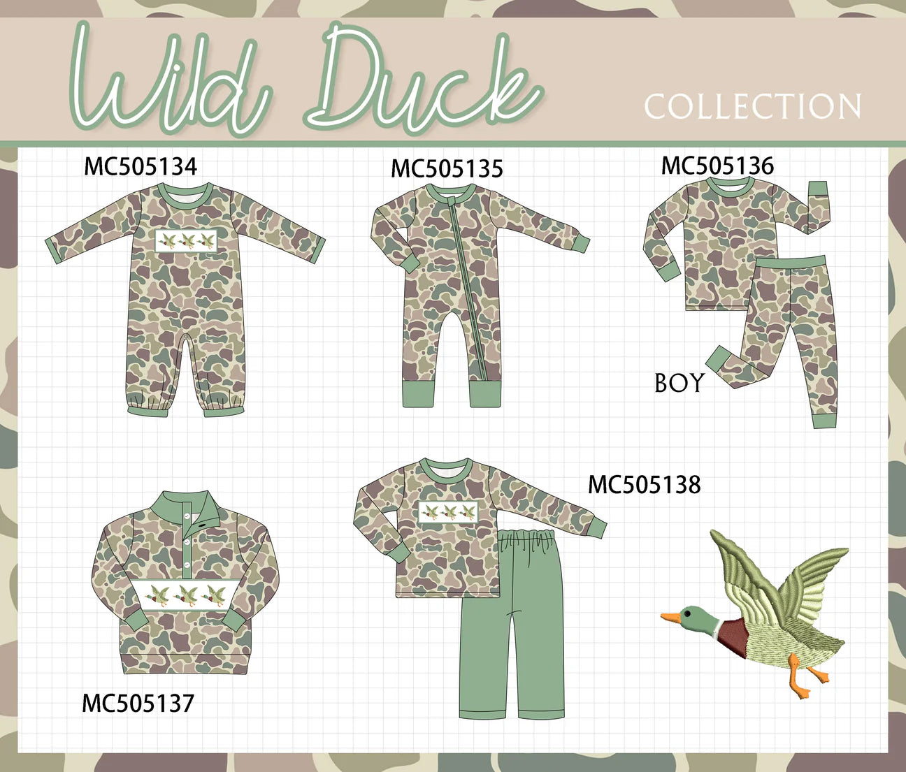 PO210-WILD DUCK COLLECTION