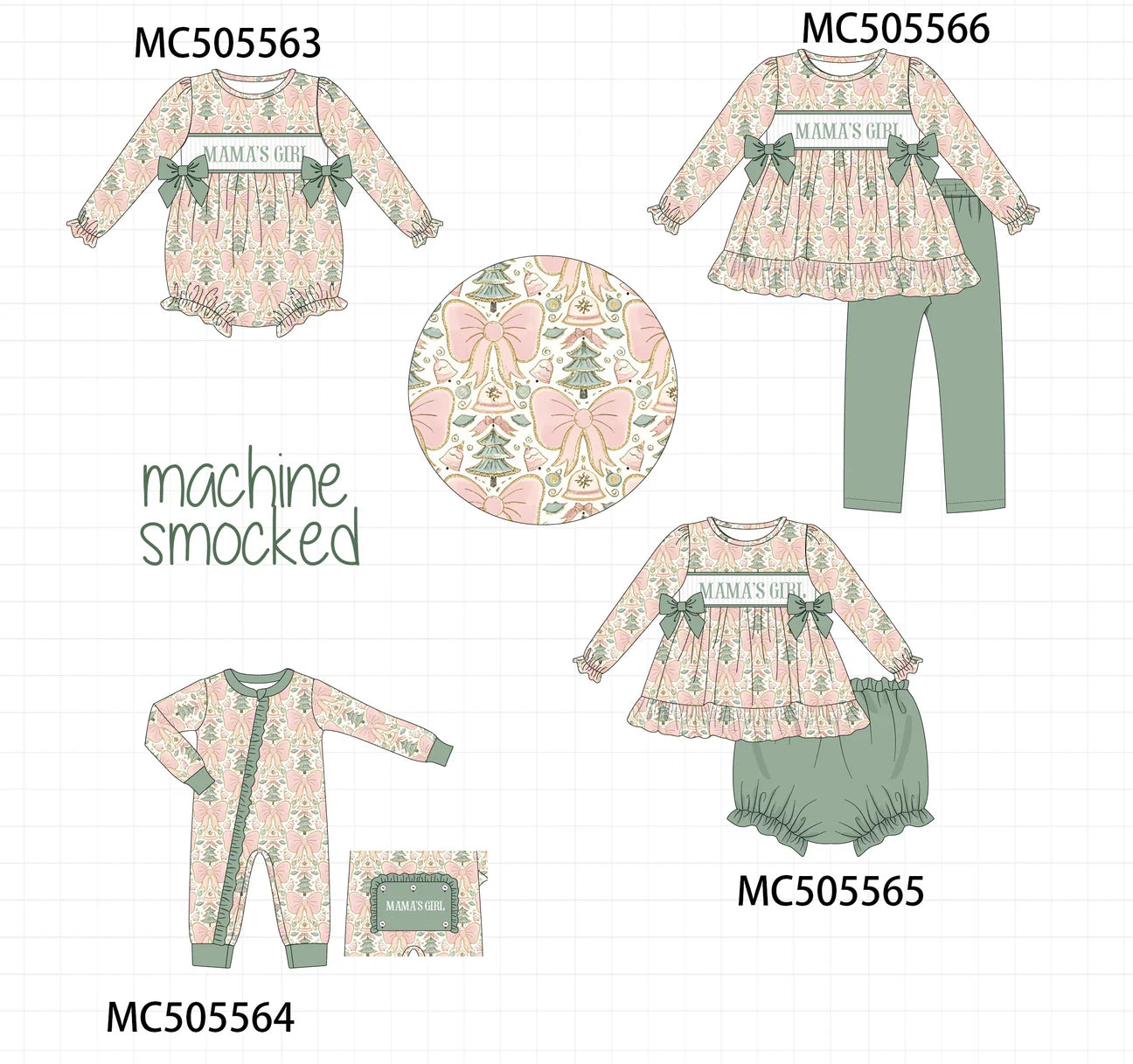 PO213-MAMA’S GIRL EMBROIDERY COLLECTION