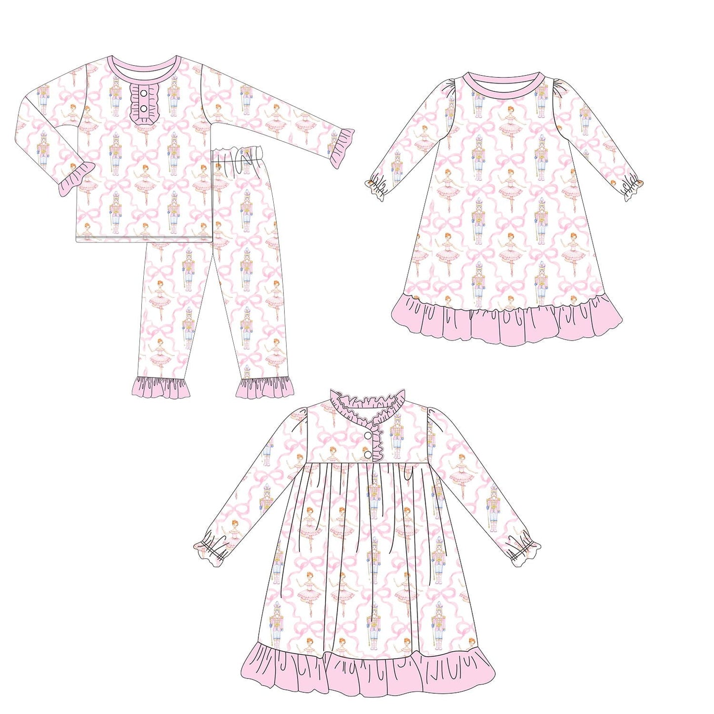 Po211-PINK NUTCRACKER COLLECTION