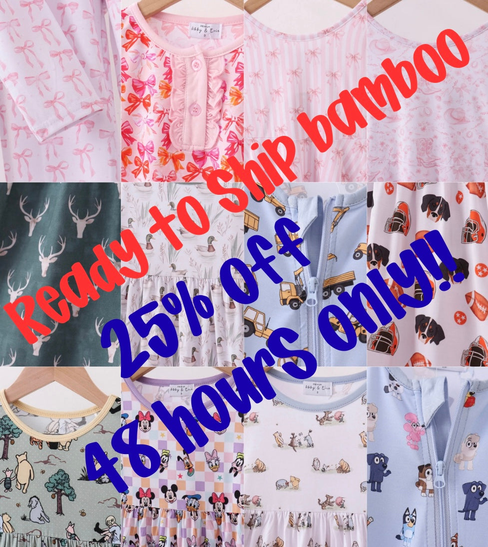 RTS SALE BAMBOO!