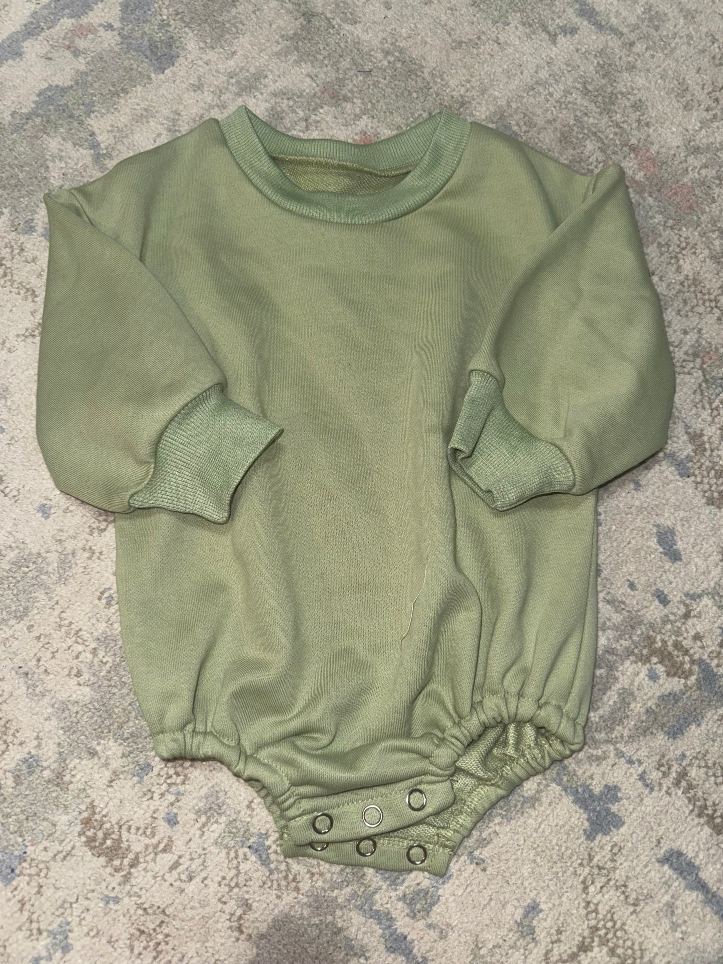 RTS-SAGE OVERSIZED SWEATER BUBBLE 9/12M