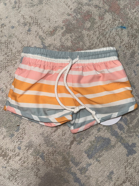 RTS-RETRO STRIPE TRUNKS NEWBORN