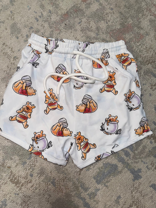 RTS-KNIT POOH SHORTS 3T