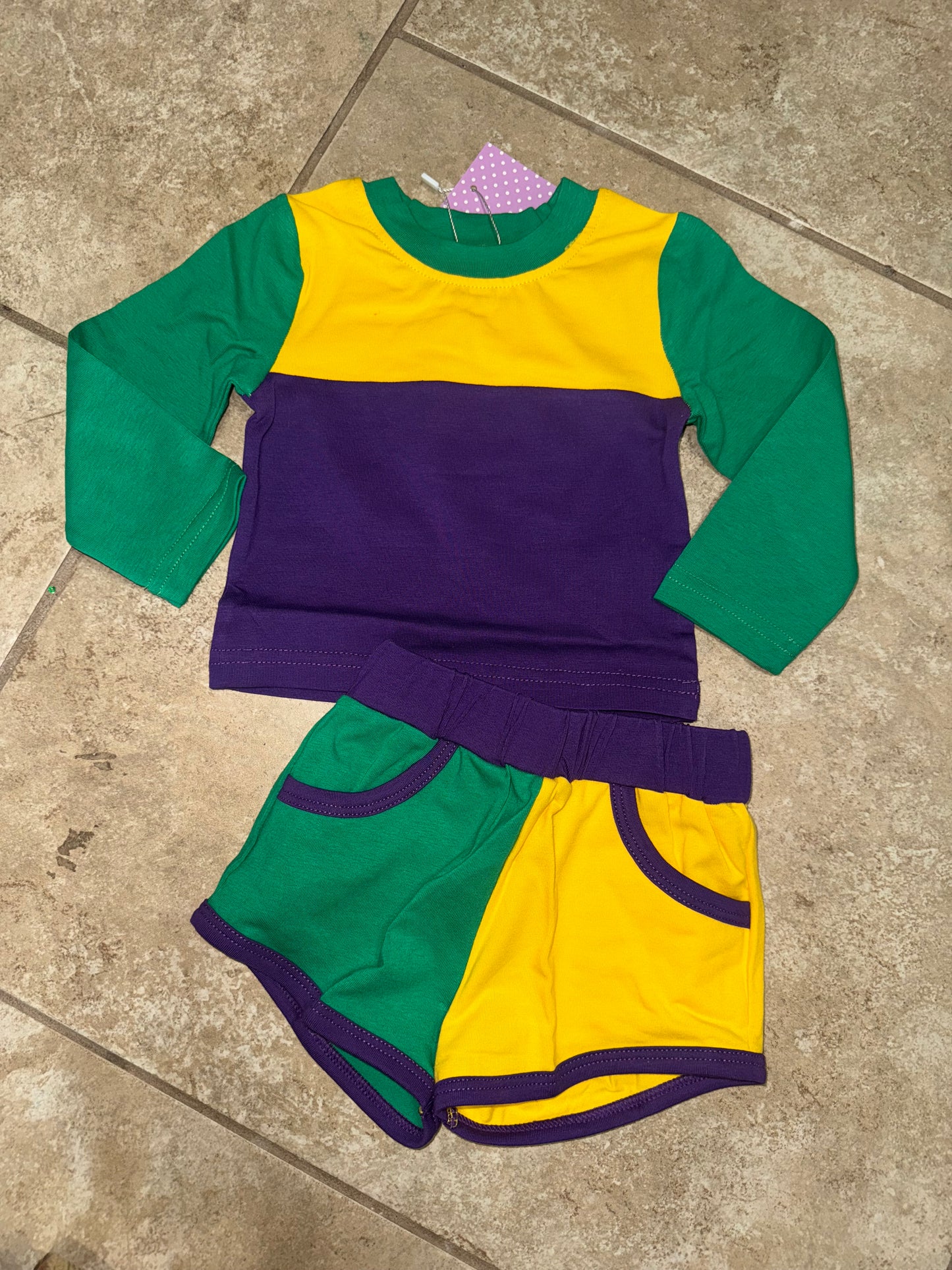 RTS-MARDI GRAS BOY SHORT