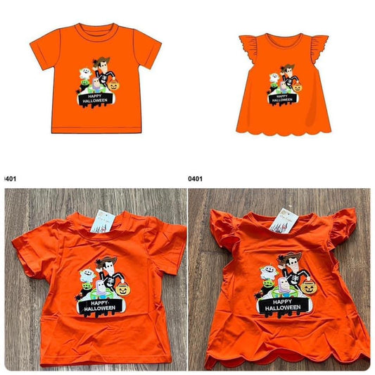 Po168-TOY FRIENDS HALLOWEEN SHIRT COLLECTION