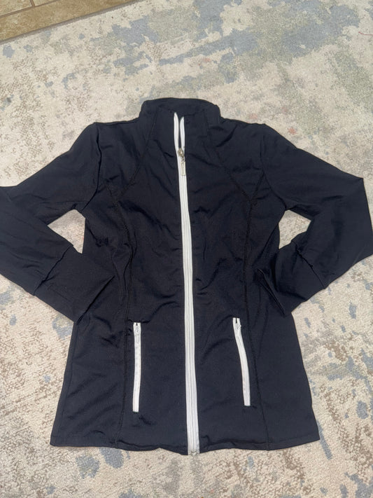 RTS-BLACK ATHLETIC JACKET 7/8Y