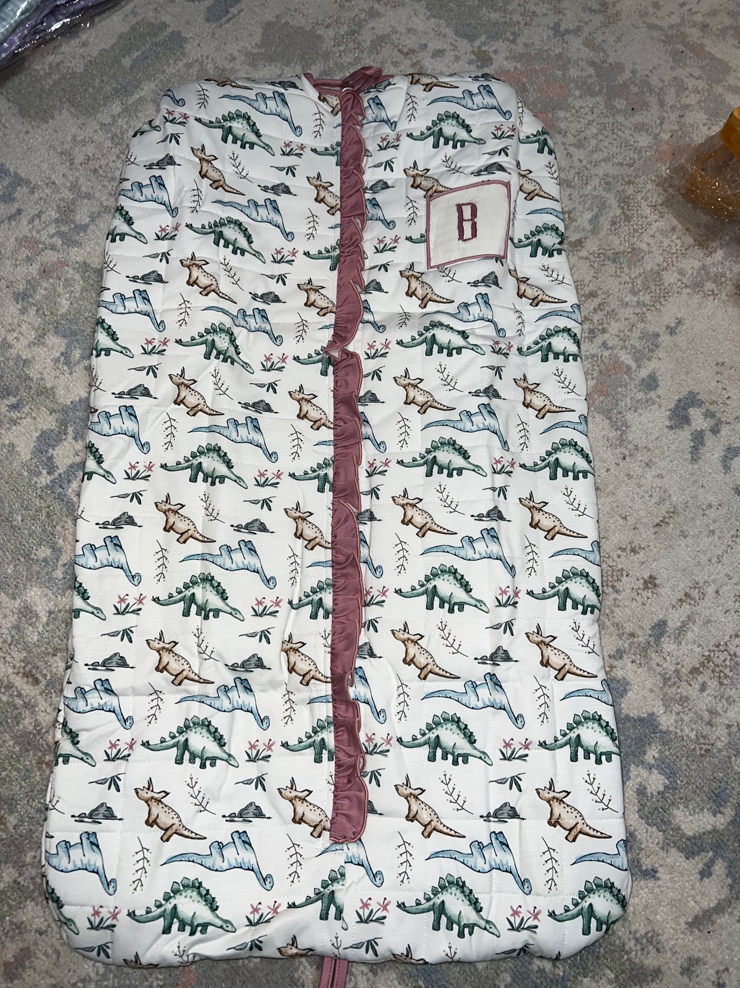 Rts-gartment bag pink (B)