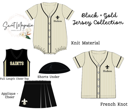 PO211-Black + Gold Jersey Collection