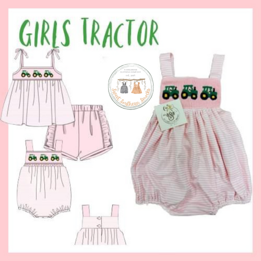 Po167-PINK TRACTOR COLLECTION