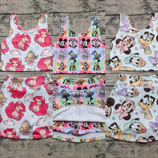 AF2-CHARACTER SKORT SETS