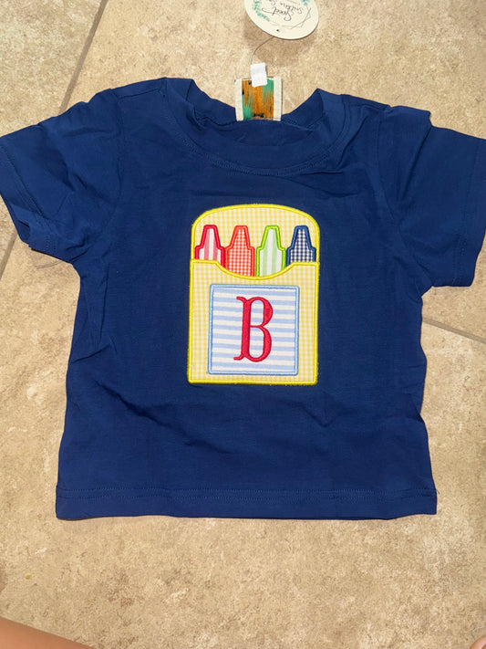 RTS-CRAYON SHIRT 12M (B)