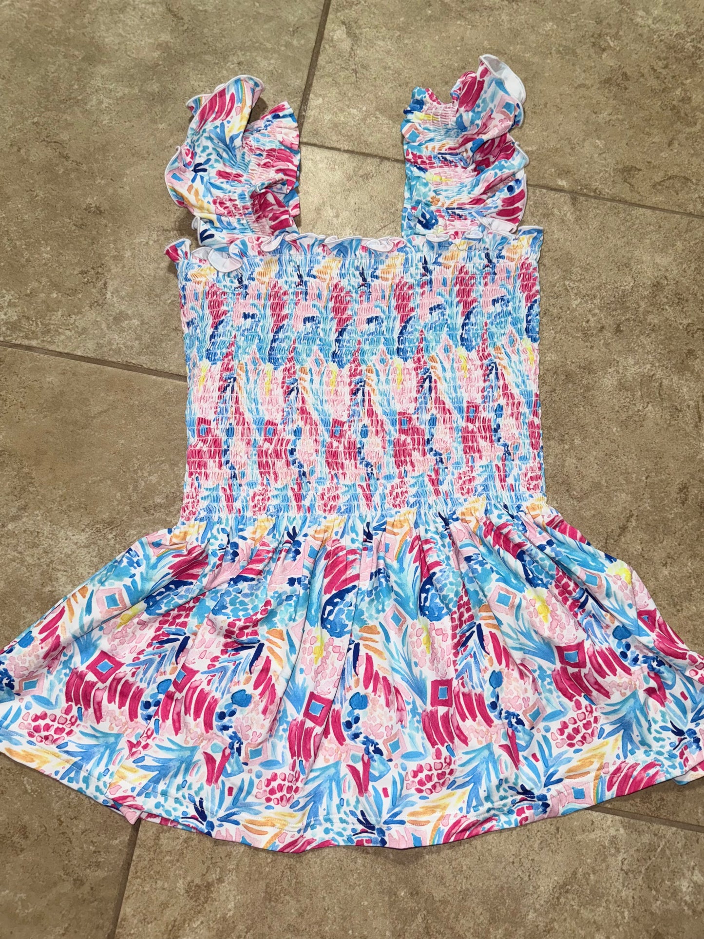 RTS-MOM TROPICAL TOP XS(RUNS A SIZE LARGE)