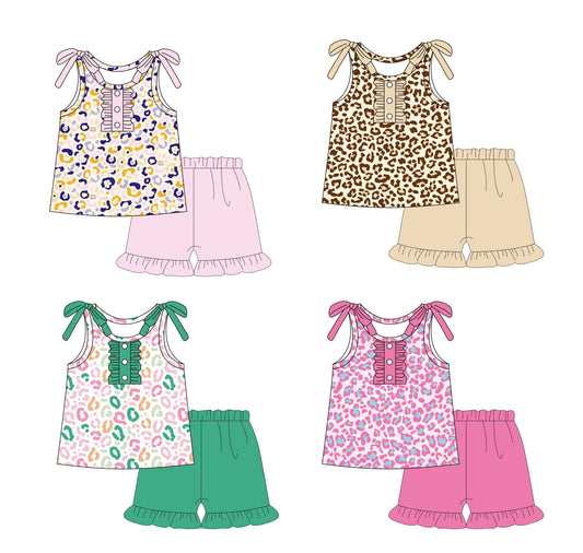 PO205-girl cheetah sets