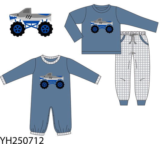 PO217-SHARK MONSTER TRUCK COLLECTION