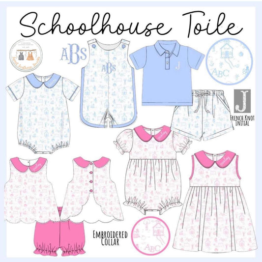 PO 164-schoolhouse toile collection