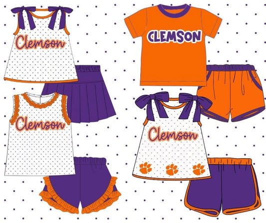 PO208-Orange and purple team collection