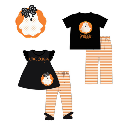 Po206-ghost pant sets