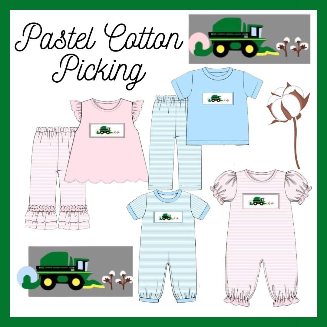 PO208-PASTEL COTTON PICKING COLLECTION