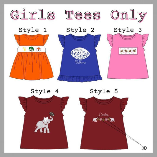PO208-GIRLS TEES COLLECTION