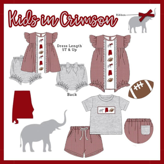PO208-KIDS IN CRIMSON COLLECTION