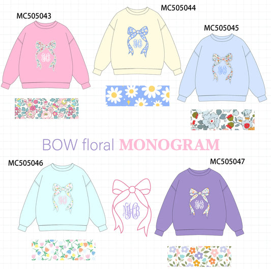 PO210-BOW PULLOVER COLLECTION
