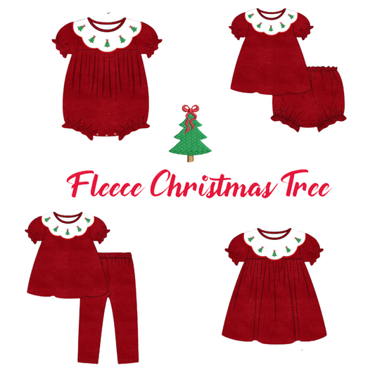 PO214-FLEECE CHRISTMAS TREE COLLECTION
