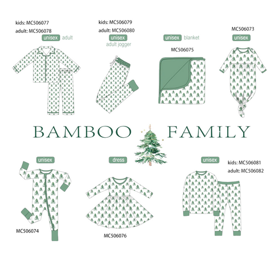 PO214-BAMBOO WATERCOLOR TREE PJ COLLECTION