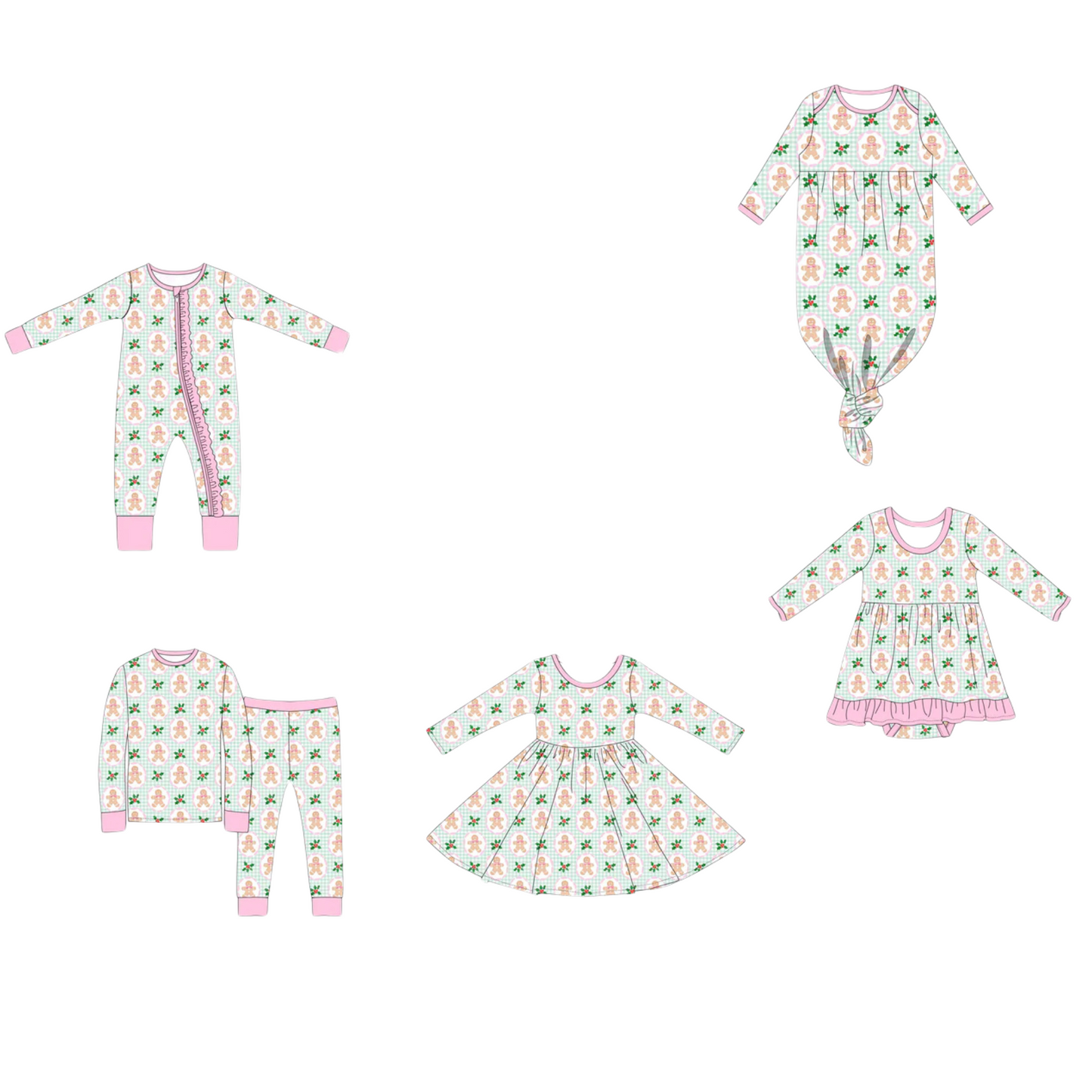 PO214-GINGERBREAD BAMBOO COLLECTION