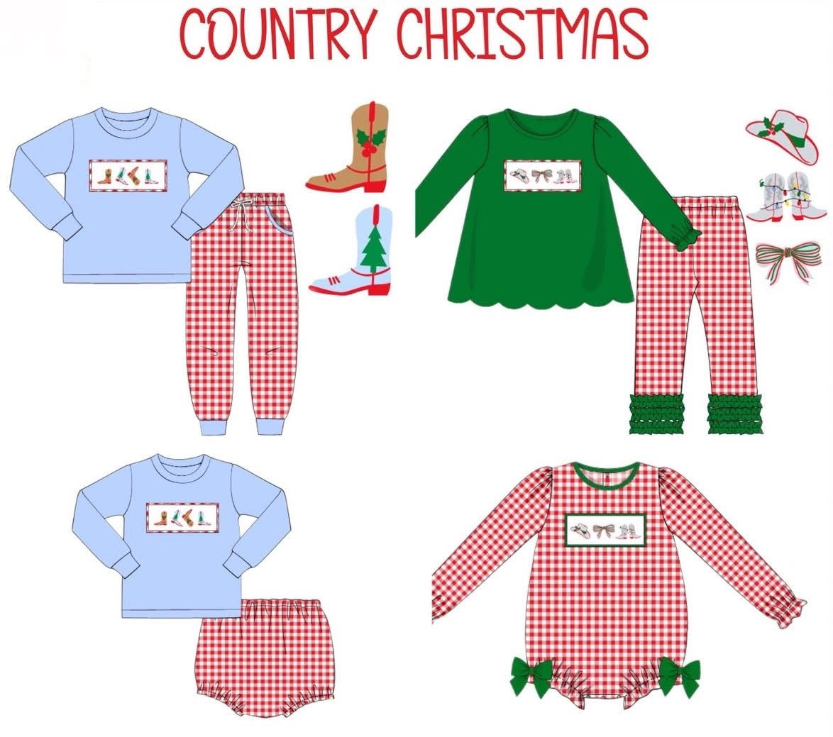 PO215-COUNTRY CHRISTMAS