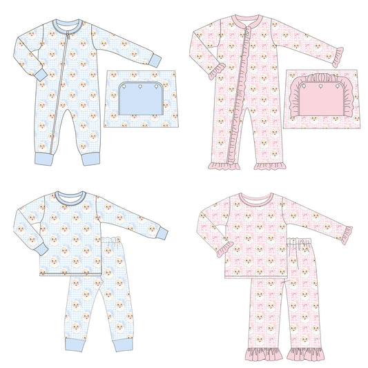 Po211-SWEET SANTA PJ COLLECTION