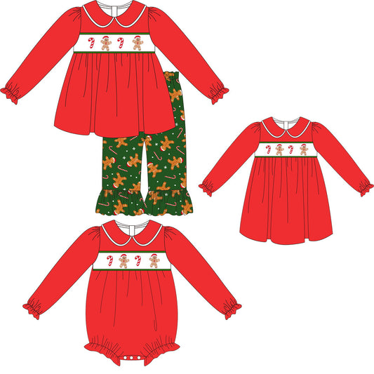 PO214-RED GINGERBREAD COLLECTION