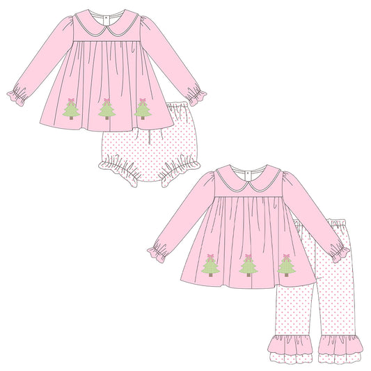 PO214-PINK XMAS TREE COLLECTION