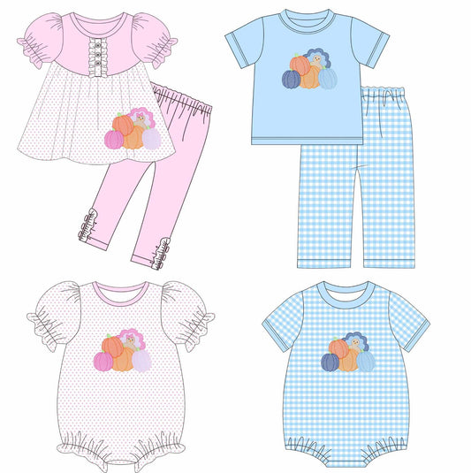 Po210-BRIGHT LITTLE TURkEY APPLIQUÉ COLLECTION